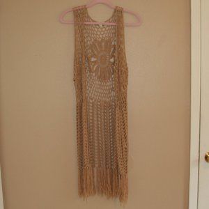 Kori America tan Knit cover size small